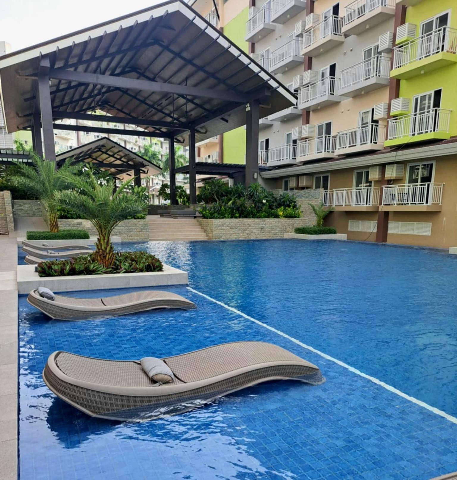 Cozy Condo Unit 5Mins From Mactan Cebu Int'L Airport With Netflix 麦克坦 外观 照片